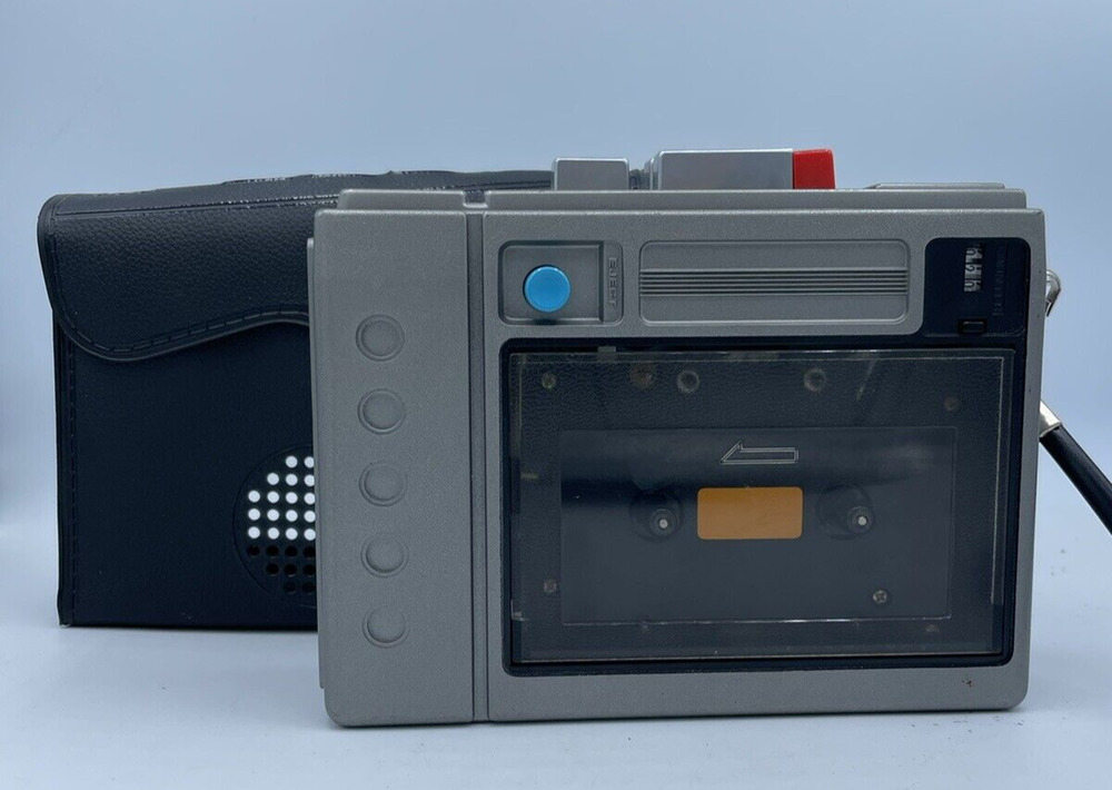 Vtg AI-Rhapsody Cassette Tape Recorder RY-47 With Case Tested READ